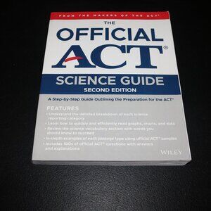 This Official ACT Science Guide by ACT 2nd Edition 2021 Like New